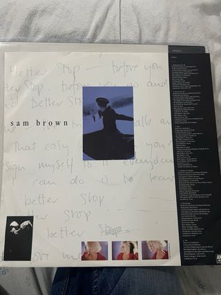 Lp 12” Sam Brown - Stop come nuovo
