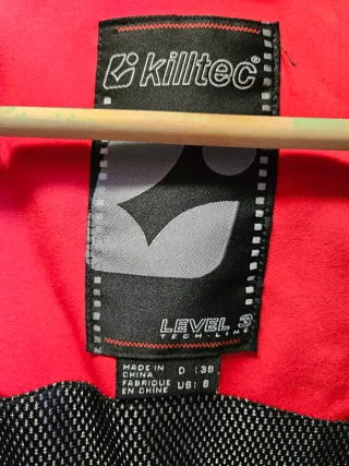 Chaqueta esquí  marca killtec..nueva. talla M 38