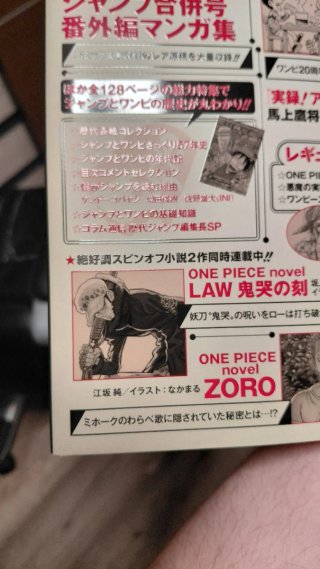 Revista One piece magazine 021 con promo