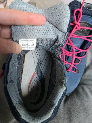 Botas Chiruca niña azul y rosa