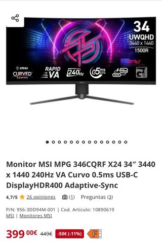 Monitor mesa y cascos gaming