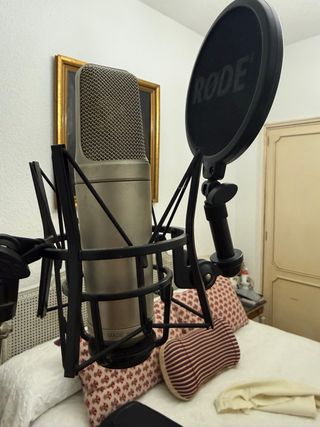 Microfono Rode NT2-A + Antipop + Supporto per microfono
