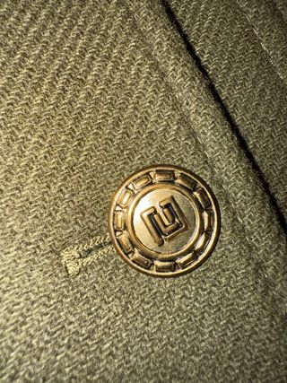 Abrigo lana doble botonadura Zara