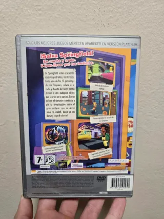 The Simpsons Hit & Run PS2 Platinum PAL Completo