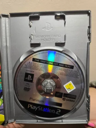 The Simpsons Hit & Run PS2 Platinum PAL Completo