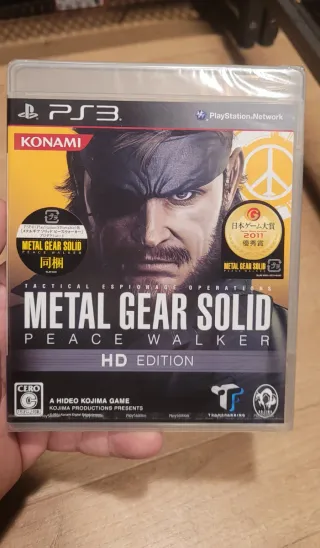 PRECINTADO.Metal gear solid peace walker hd ed ps3