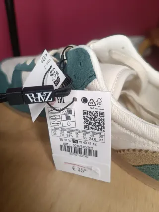 Zapatillas Zara T.38