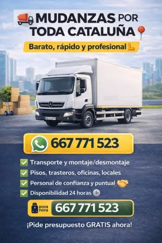 Mudanzas Tárrega mudanzas Lleida mudanzas calaf
