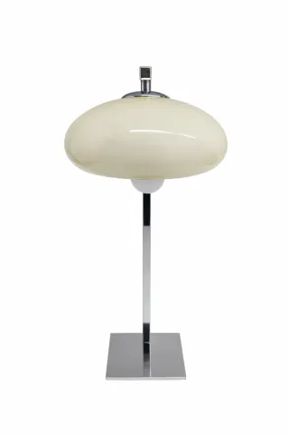 (1) Candeeiro romântico opalino