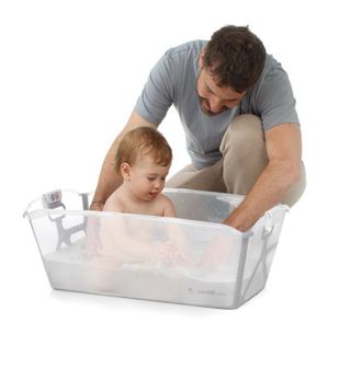 Bañera plegable bebé, patas y adaptador, Jané