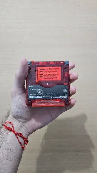 GBA SP Blaziken IPS Para Pablo