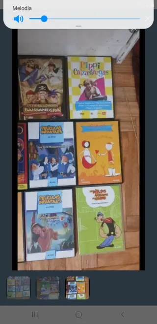 Lote de DVD infantiles