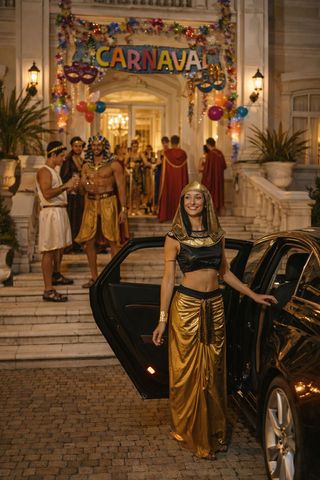 Disfraz Faraona Egipcia Atosa Talla Única