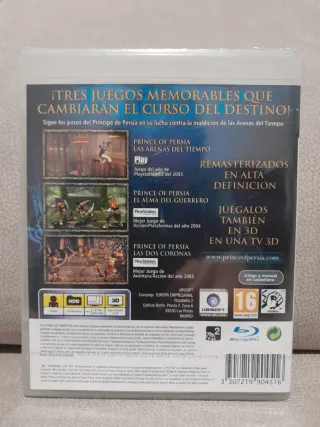 PRINCE OF PERSIA TRILOGY PAL ESPAÑA PS3 NUEVO