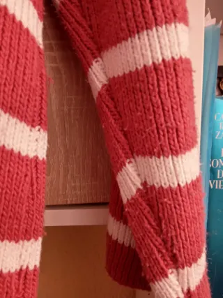 (XL) Jersey a rayas de cuello alto