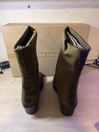 Botas Altas Green Coast Verdes - Suela Track