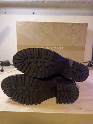 Botas Altas Green Coast Verdes - Suela Track