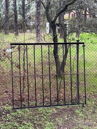 Lote de verjas de hierro forjado