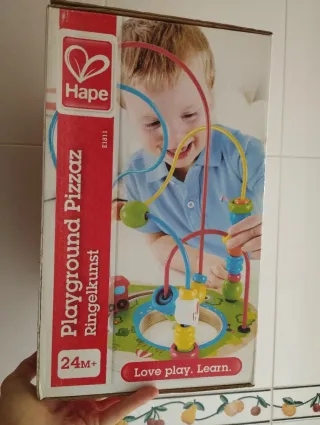 Juego laberinto madera Hape