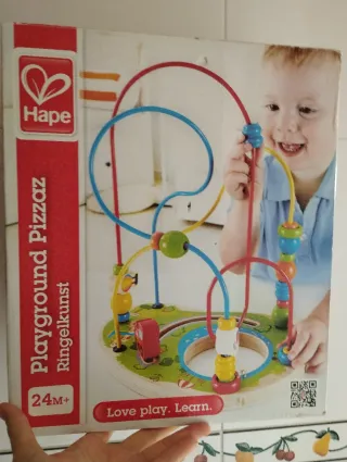 Juego laberinto madera Hape