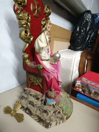 Sagrado Corazón de Jesús Entronizado - Olot - 1935