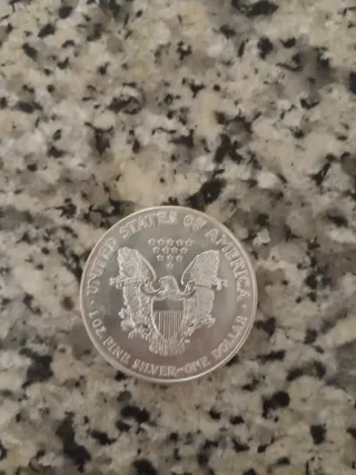 Onza plata dolar Walking liberty 1994