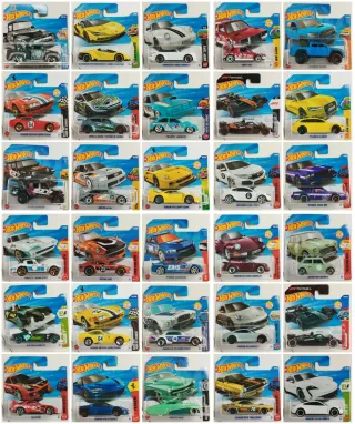 Hot Wheels 30 coches de colección