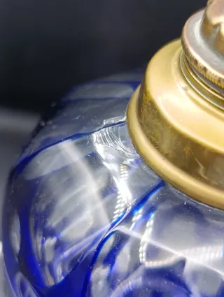 Lámpara de mesa cristal Bohemia