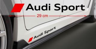 2 Pegatinas Audi Sport