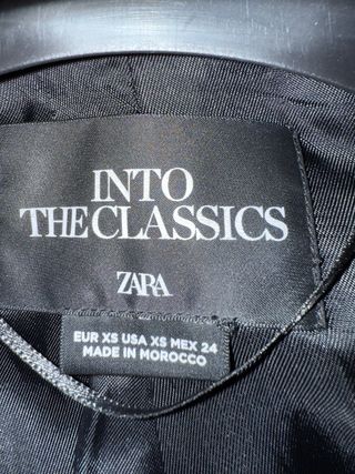 Chaquetón marinero lana Zara