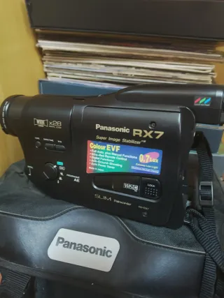 Cámara Analógica 35mm VHS Vintage