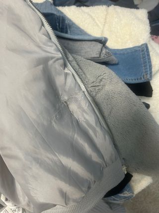 Cazadora pelito T.S gris