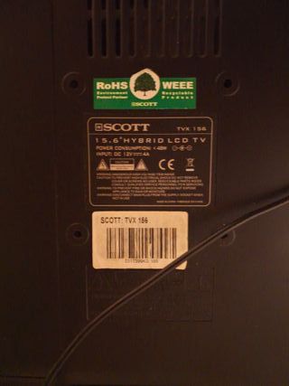 Tele/Pantalla Scott 4.5 TVD 156 HDMI