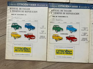 CITROEN DYANE 6 MEHARI MANUALES TALLER CARROCERIA