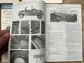 CITROEN DYANE 6 MEHARI MANUALES TALLER CARROCERIA