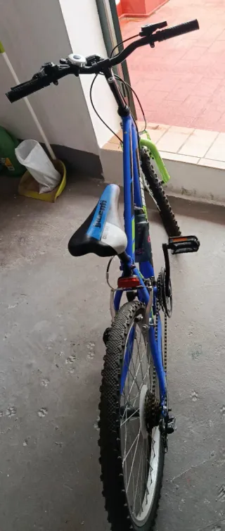 Bicicleta 24 Azul y Verde