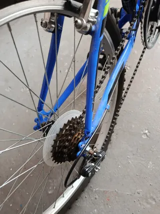 Bicicleta 24 Azul y Verde