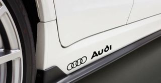2 Pegatinas Audi