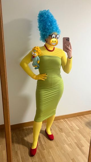 Disfraz de Marge Simpson
