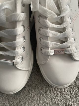 Deportivas Inside Blancas Talla 36 Nuevas