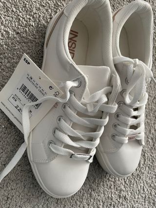 Deportivas Inside Blancas Talla 36 Nuevas