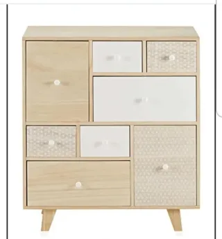 Cajonera de Maisons du Monde con ocho cajones