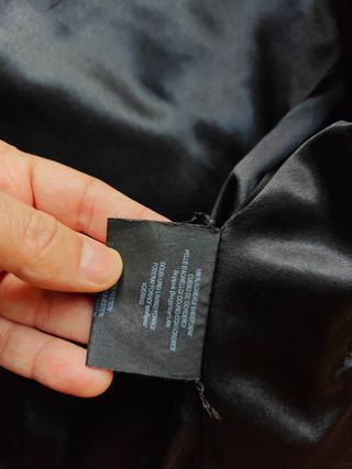 Cazadora Tom Collins de cuero negro