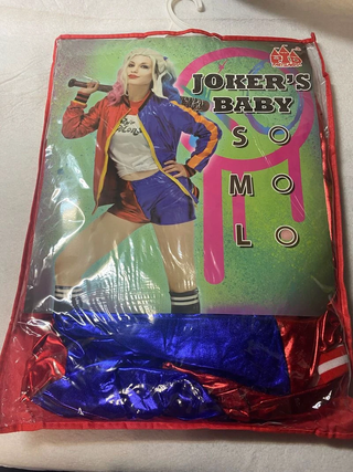 Disfraz mujer Harley Quinn Talla L Nuevo