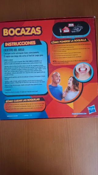 Bocazas juego mesa