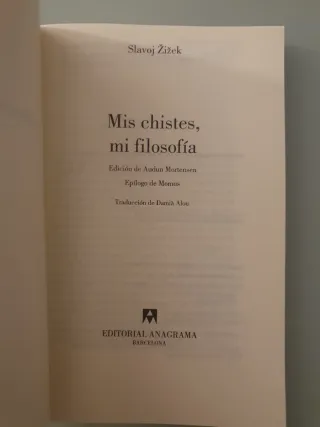 Mis chistes, mi filosofía