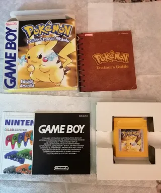 Pokemon Azul, Rojo Y Amarillo Game Boy Pal España