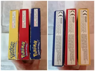 Pokemon Azul, Rojo Y Amarillo Game Boy Pal España