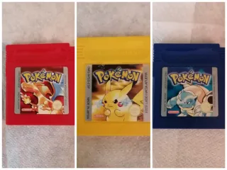 Pokemon Azul, Rojo Y Amarillo Game Boy Pal España