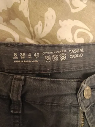 Pantalón chica cargo